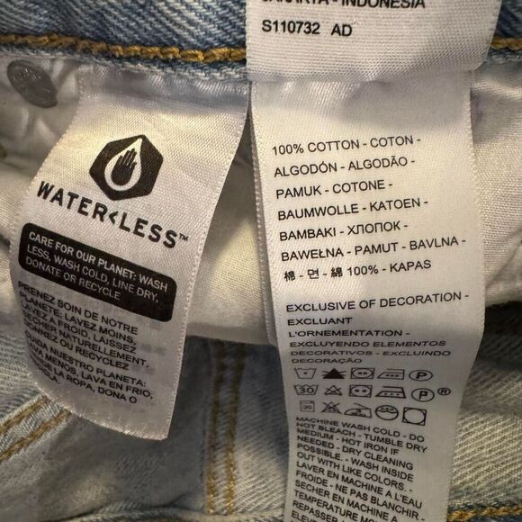 Levi’s Premium Ribcage Straight Ankle Jeans Women’s 27 Light Wash High Rise - Picture 7 of 7